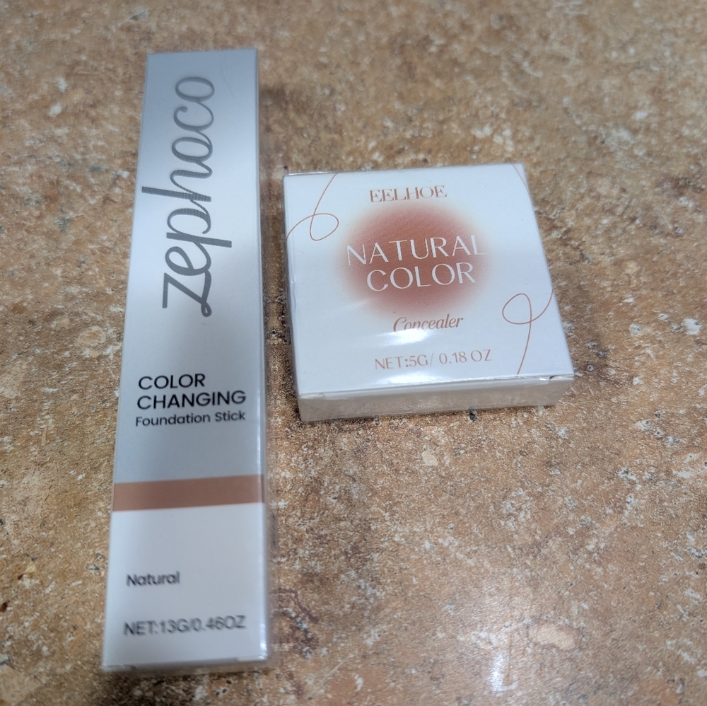 Color Changing Foundation Stick and Concealer